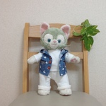 ●◯フード付きベスト(くじら)  ○●