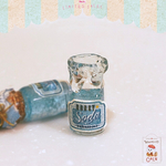 《⍋限定販売⍋》小人の食べかけ❁しゅわしゅわ✩︎⡱ハニーソーダ小瓶 (ミニチュア・ドールハウス)