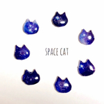 宇宙の猫 ピアス/イヤリング