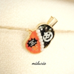 trick　or treat　ハロウィンヘアピン