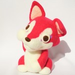 オオカミくんのこいこいまねき「お・い・で」　置物タイプ