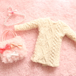 リカちゃん 服 ★送無★ ♡ニットワンピ♡