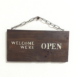 OPEN & CLOSED看板