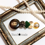 大ぶりアンティークヘアクリップ