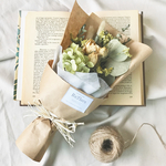 ✳︎New!✳︎Dry flower mini bouquet-Green× Ivory color-