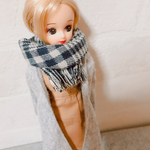 リカちゃん・ドール用ストール・マフラー