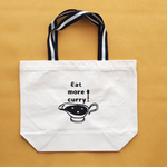 eat more curry! トートバッグ