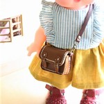 sao様　専用オーダー分　ショルダーバッグ　メルちゃんサイズ