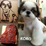 NIGAOEはんこ（犬全体）