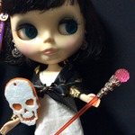 カラフル妖精の杖銀　ネオブライス　リカちゃん　ハロウィン　アクセサリー