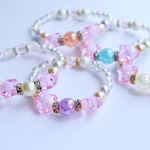 【キッズアクセサリー】キラキラお星様のブレスレット