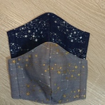 マスク 小学生「✨ 星柄」