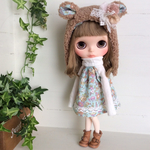 ブライス バンビちゃん帽子 ワンピース セット