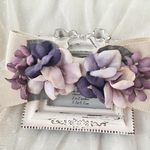 pansy&violet リボンバレッタ
