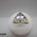 アクアマリンのリング