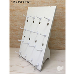 【2WAYディスプレイ】組立式スタンドボード　フックタイプ