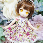 【オビツ１１】花柄ワンピース③