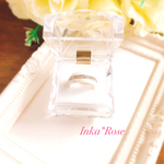 【送料無料】スワロフスキー✨セラミックリング💍 グルーデコ ホワイト