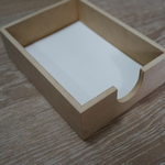 【完成品・送料無料】A6 サイズのメモ用紙入れ