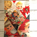  デザインペーパー♡A4サイズ   クリスマス☆レトロ柄♡10枚セット     164