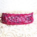 Macrame heart bracelet【送料無料】