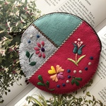 🌷felt de patchwork🌷コインケース
