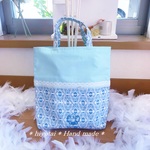 3日間SALE!!小さな手提げ*便利なバッグ*水色*女 