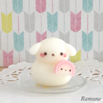 しろの鏡餅withかまぼこさん/置き物