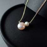 14kgf＊2粒のパール　ネックレス