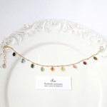 【SALE】【14kgf】マルチカラートルマリンブレスレット