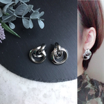 ●シルバーリングピアス●