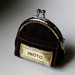 デニムガマ口小銭入れ