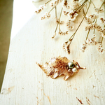 【受注制作】GDリーフ･ヘアクリップ