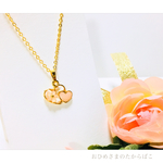 Double Heart ♡ 大人可愛いシンプルなハートのネックレス