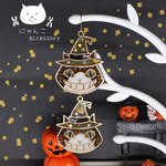  ハロウィン 化け猫ピアス