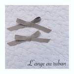 ベビー&キッズ ヘアリボン 【グレー】