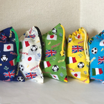 巾着袋☆給食袋☆サッカー