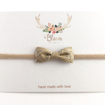 ベビーヘッドバンド *mini beige floral