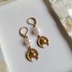 馬蹄と馬の横顔ピアス～お馬好きの方へ