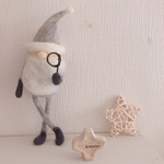 見てるよサンタさん薄グレー