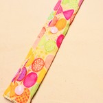 水筒の肩ひもカバー☆ちょうちょ　女の子　イエロー