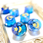 【完売】夜空ゼリーの耳飾り(イヤリング)【限定コラボ】