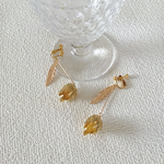 Tulip bouquet earring（ポストピアス変更可）