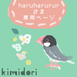 haruharururさま 専用ページ