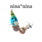 【新作】陸に憧れた人魚のピアスorイヤリング