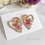 Big heart ピアス/イヤリング