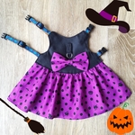 ハロウィンリボンワンピ♡うさぎのハーネス