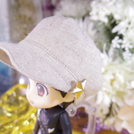 オビツ11　ねんどろいど　ヒカリヘッド等用　キャスケット　ナチュラル