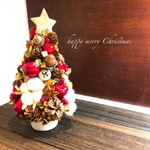 Xmas◇クリスマスツリー◇りんごベリーと木の実ドングリ