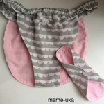 【大人可愛い シックなライトグレー 波なみ】ふんどしパンツ ゆるふあパンツ リンパよけ ストレスフリー ショーツ  パンティ 下着 普段ばき mameパン